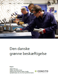 Den danske grønne beskæftigelse - forside