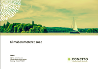 Klimabarometeret 2020, forside